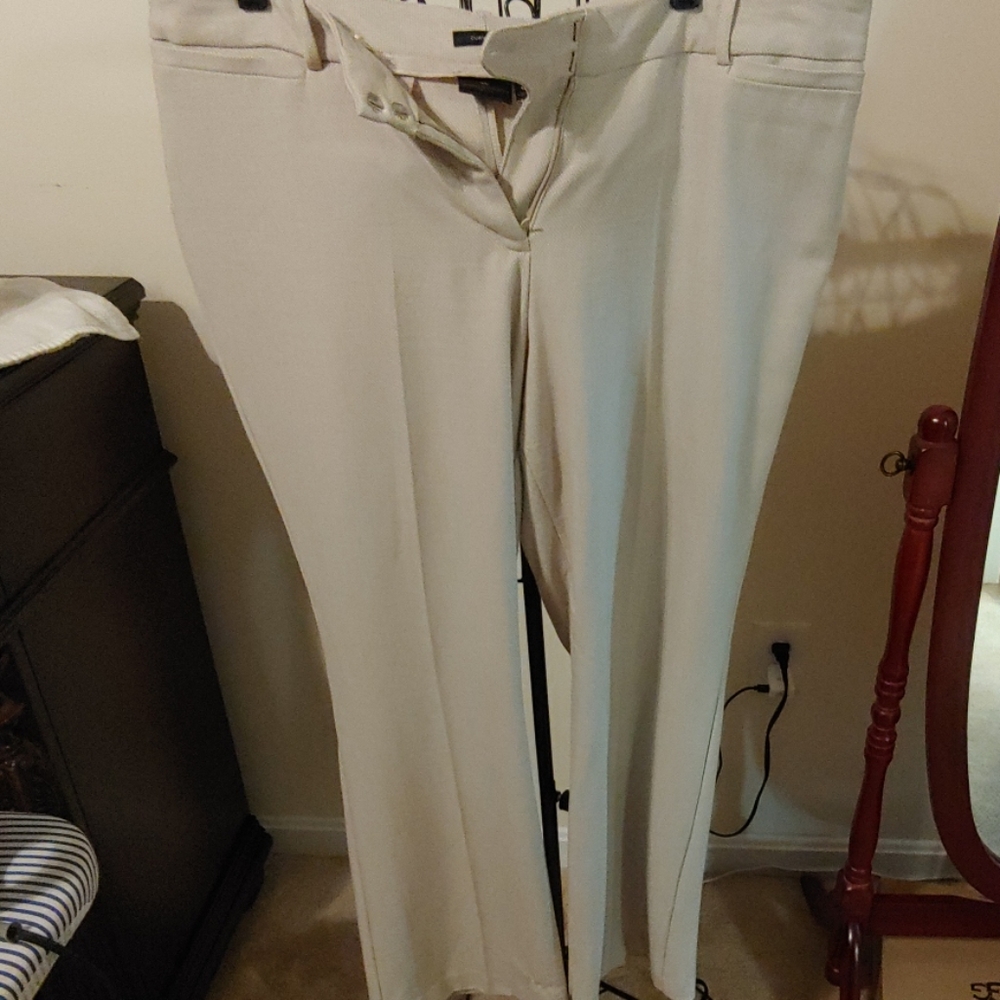 Cream Trousers